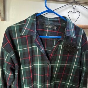 Ralph Lauren flannel shirt, like new